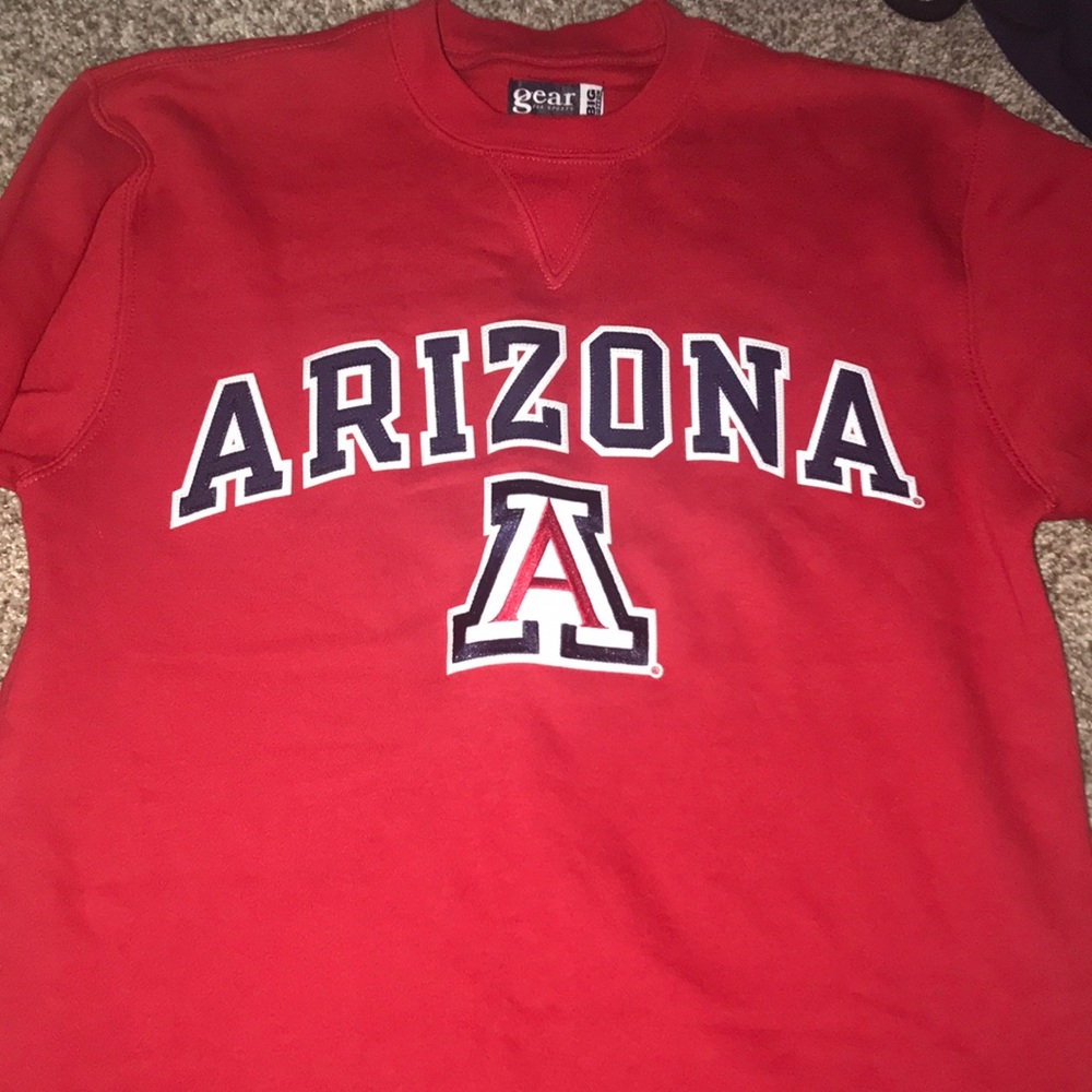 University of Arizona Stitched Crew Neck